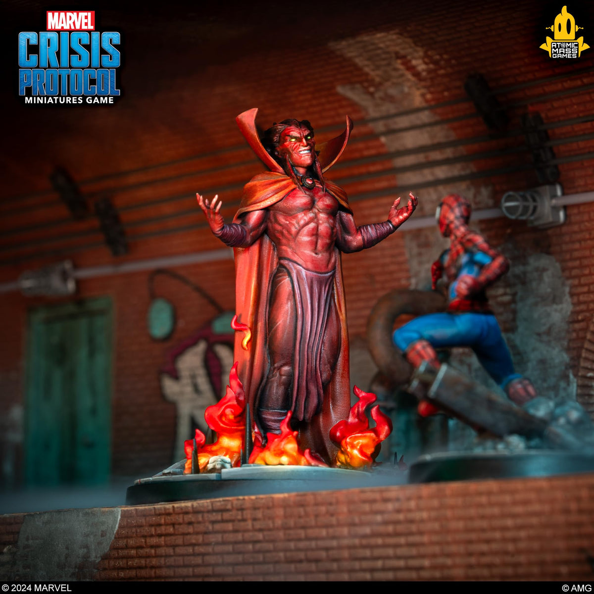 Marvel Crisis Protocol Mephisto Miniatures Game by Atomic Mass Games 3
