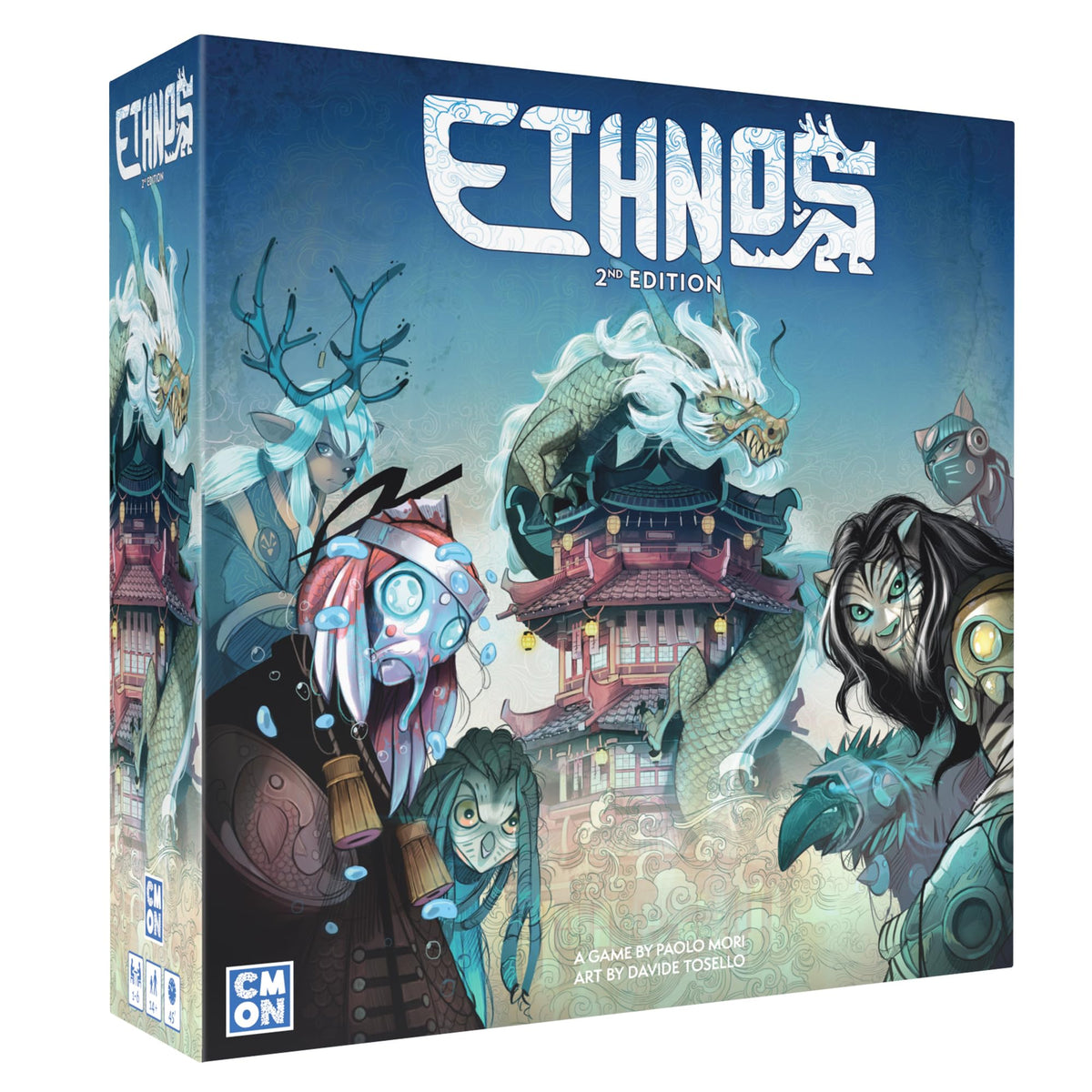 Ethnos Board Game 2nd Edition Command Powerful Clans Area Control Strategy 1
