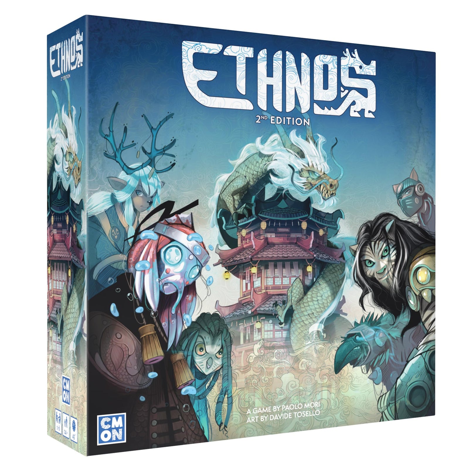 Ethnos Board Game 2nd Edition Command Powerful Clans Area Control Strategy 1