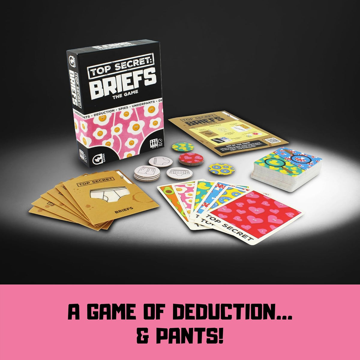 Top Secret Briefs Card Game