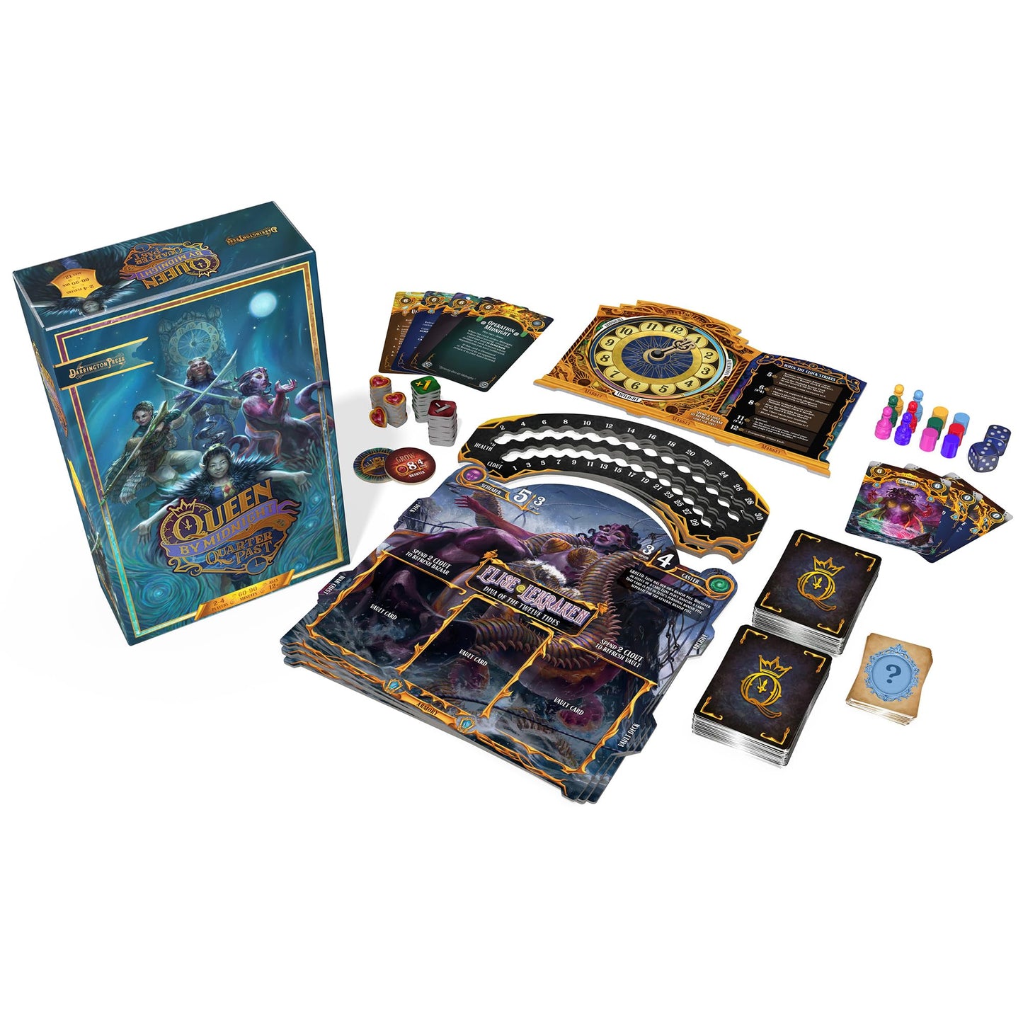 Critical Role: Queen by Midnight: Quarter Past - Standalone Expansion, Deck-Building Board Game, Princess Battle-Royal Fight, Ages 12+, 2-4 Players 3