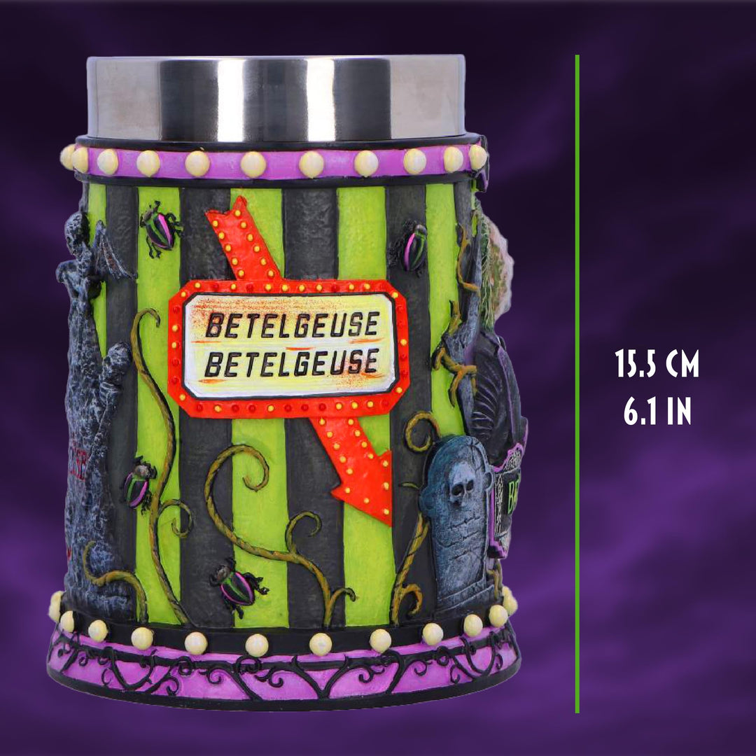 Beetlejuice Tankard 17cm