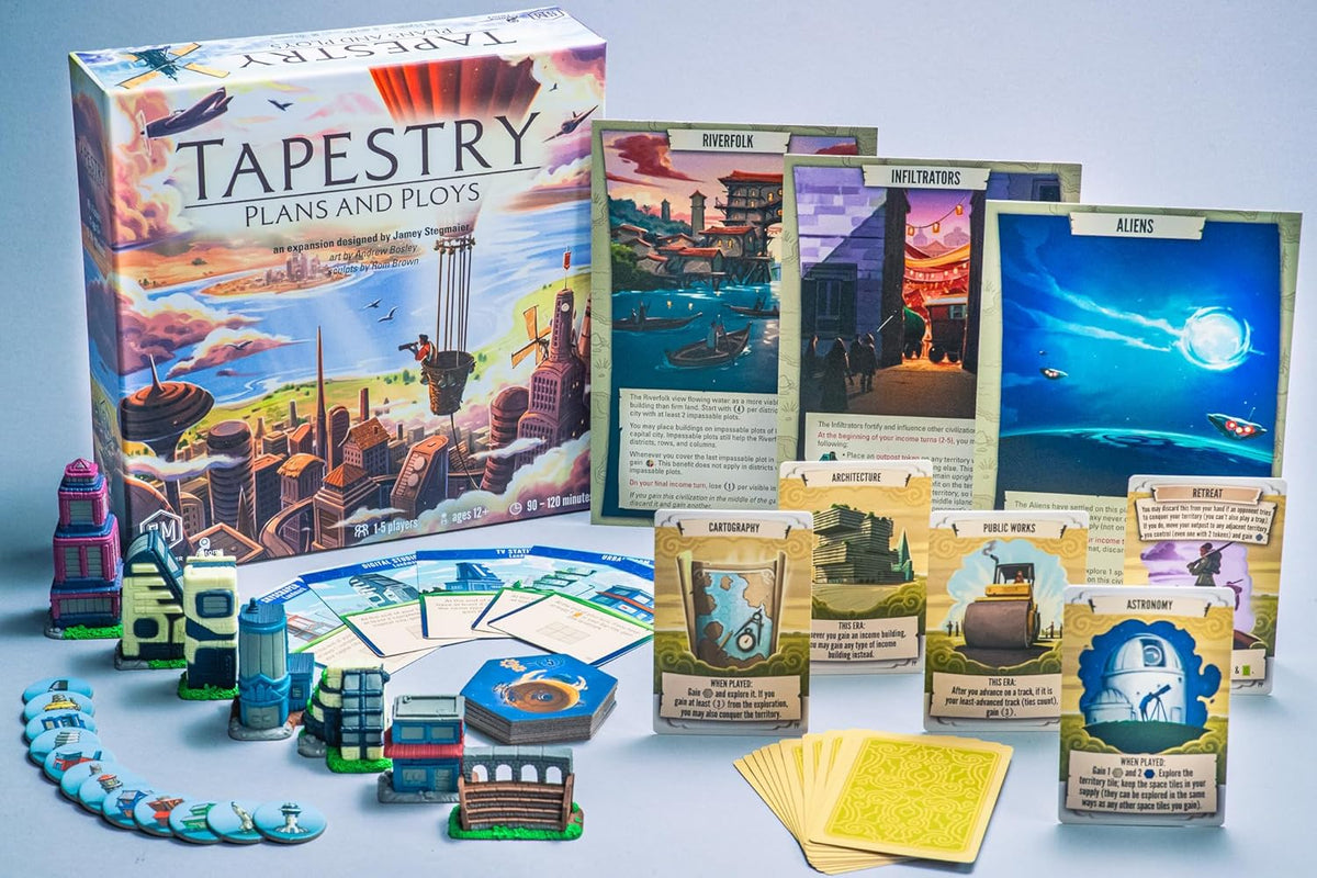Tapestry Plans and Ploys Board Game Expansion