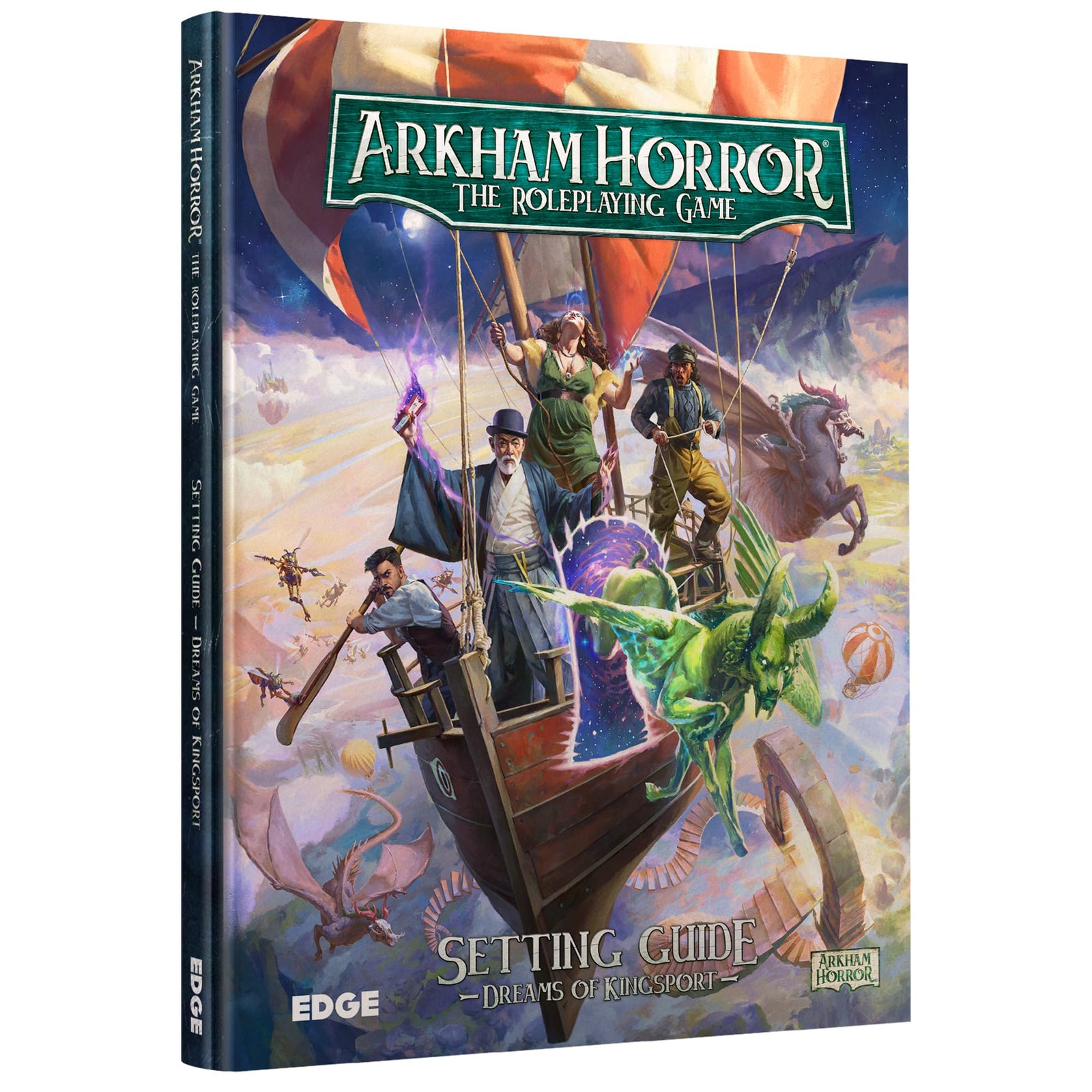 Arkham Horror RPG Dreams of Kingsport Roleplaying Game by Edge Entertainment Studio 1