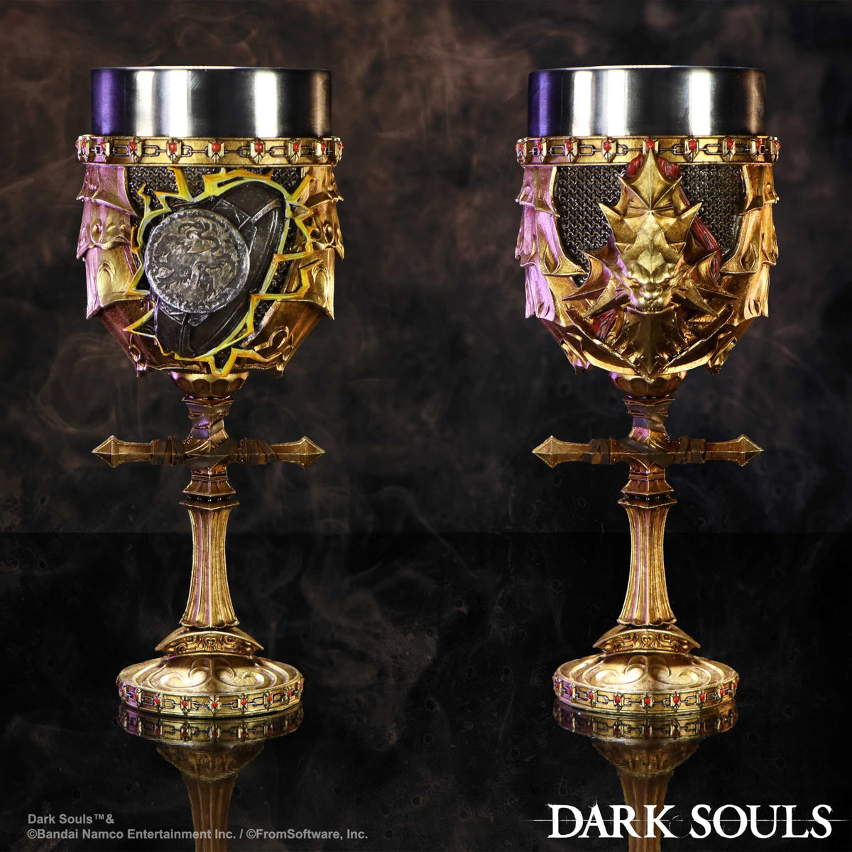 Dark Souls Dragon Slayer Ornstein Goblet 19.5cm Drinking Mug 8