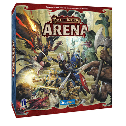 Pathfinder Arena Board Game (Core Set) - Conquer Labyrinths in Competitive or Cooperative RPG Strategy Game for Kids & Adults, Ages 12+, 1-4 Players, 45-90 Min Playtime, Made by Giochi Uniti 1