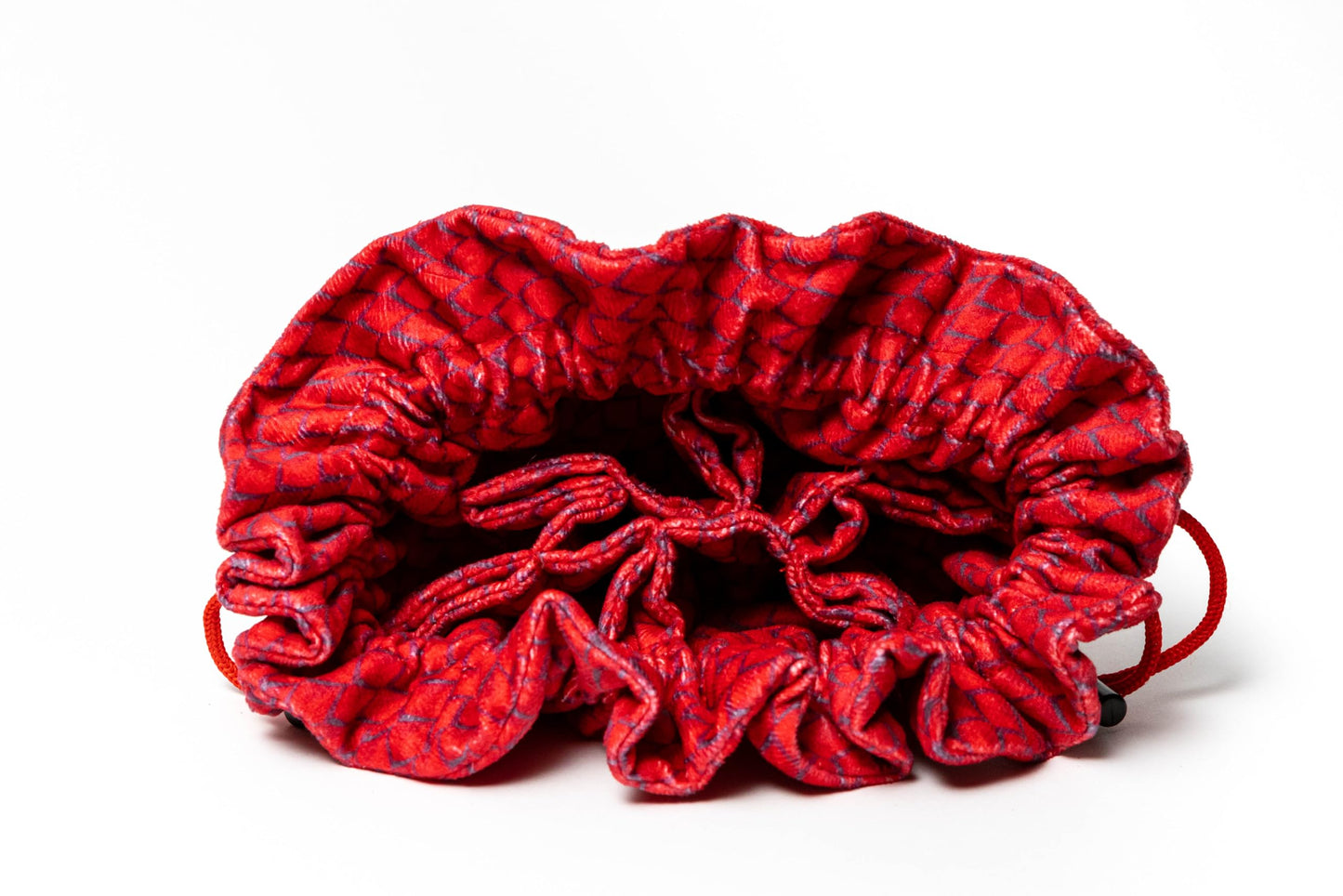 Metallic Dice Games FanRoll Dragon StormTM Velvet Compartment Dice Bag: Dragon Scales 4