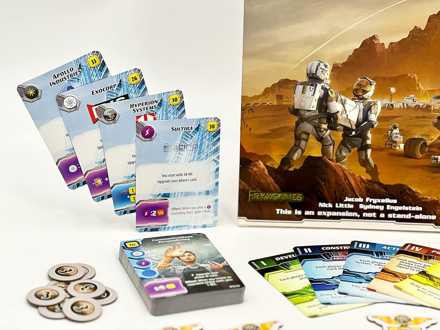 Terraforming Mars Ares Expedition Discovery Board Game Expansion