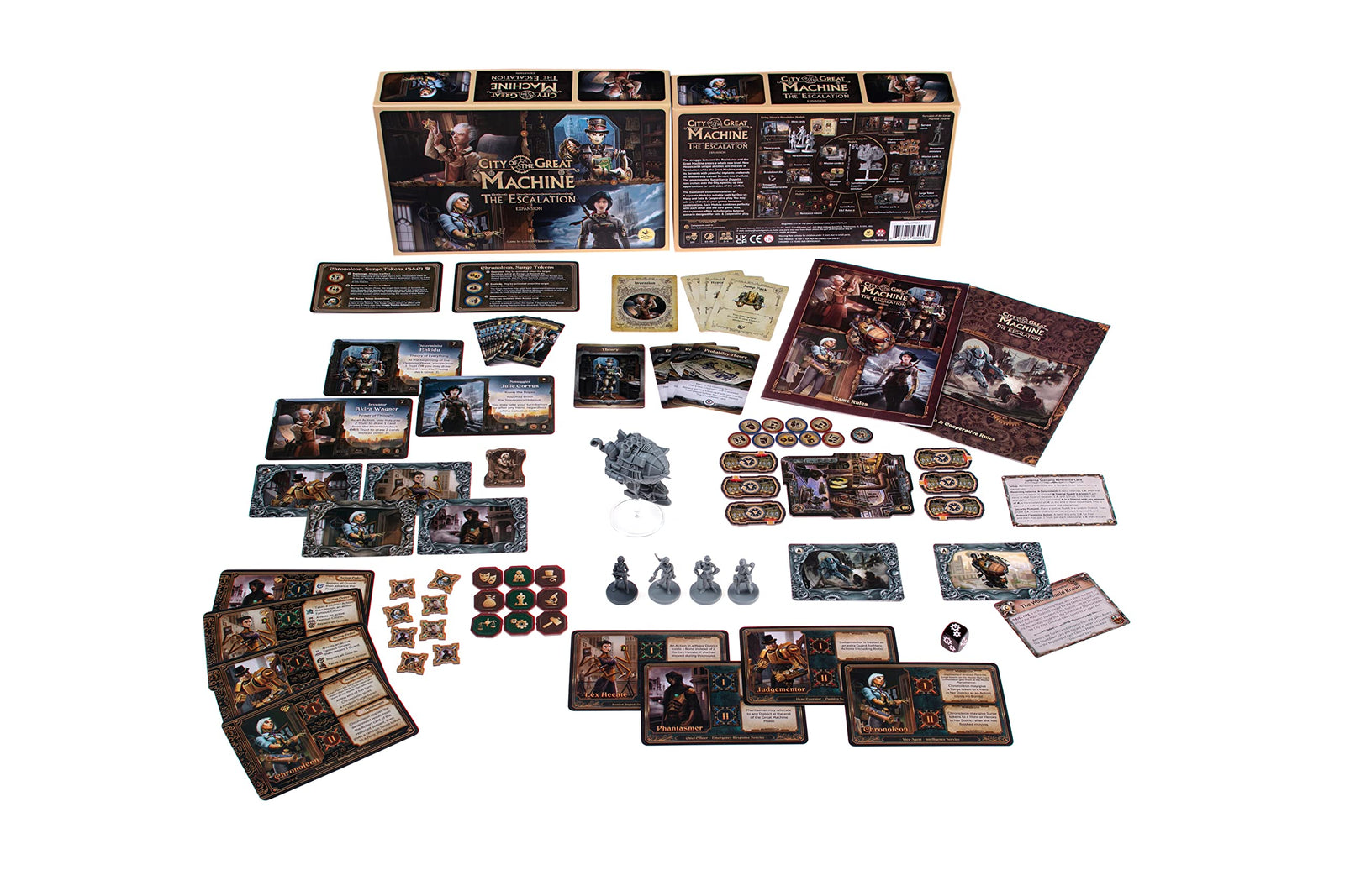 City of the Great Machine the Escalation Board Game by Crowd Games 1