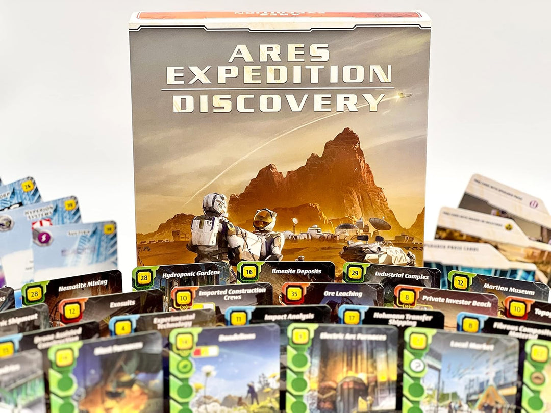 Terraforming Mars Ares Expedition Discovery Board Game Expansion by Stronghold
