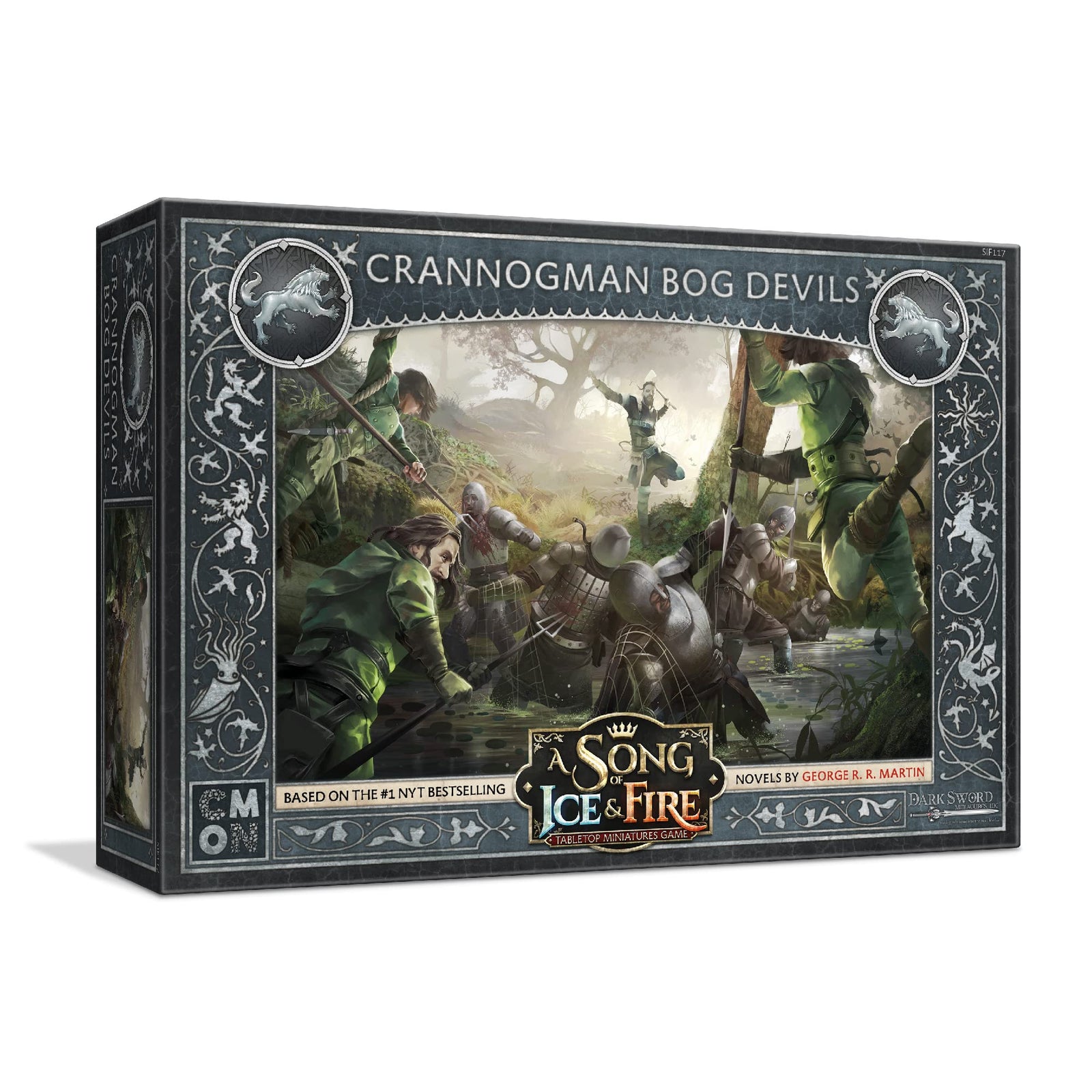 CMON A Song of Ice and Fire Tabletop Miniatures Game Crannogmen Bog Devils Unit Box - Unleash Stealthy and Deadly Fighters! Strategy Game for Adults, Ages 14+, 2+ Players, 45-60 Min Playtime, CMON 1
