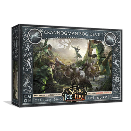 CMON A Song of Ice and Fire Tabletop Miniatures Game Crannogmen Bog Devils Unit Box - Unleash Stealthy and Deadly Fighters! Strategy Game for Adults, Ages 14+, 2+ Players, 45-60 Min Playtime, CMON 1