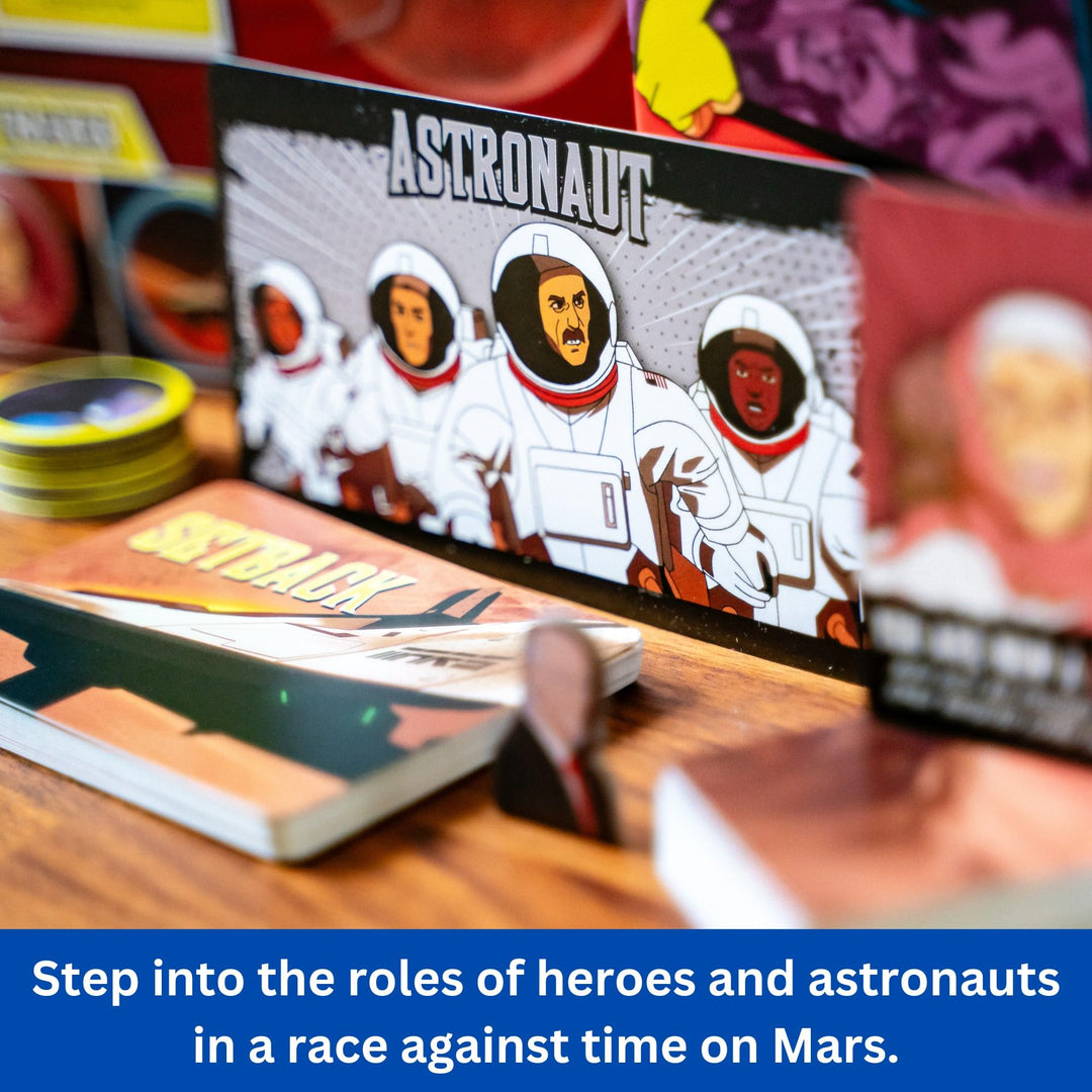 Invincible: Escape from Mars - Intergalactic Showdown Board Game for Ages 11+, 4-10 Players, 20-45 Minutes Playtime