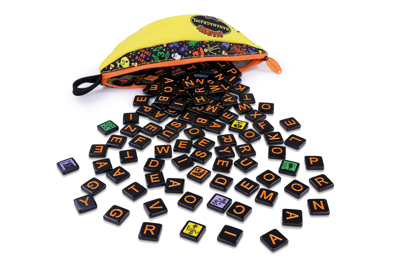 BANANAGRAMS | Halloween Party | Family Tile Game | Ages 10+ | 2-8 Players | 30 Minutes Playing Time 2