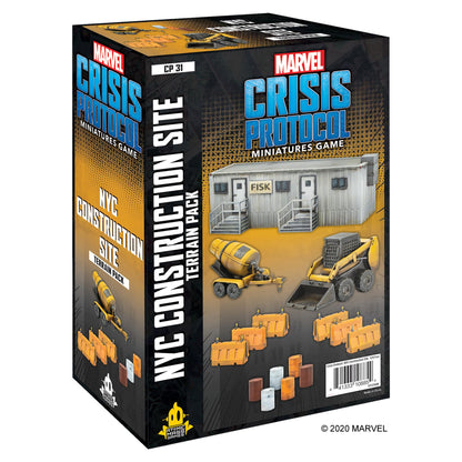 Marvel Crisis Protocol NYC Construction Site Terrain Expansion 1