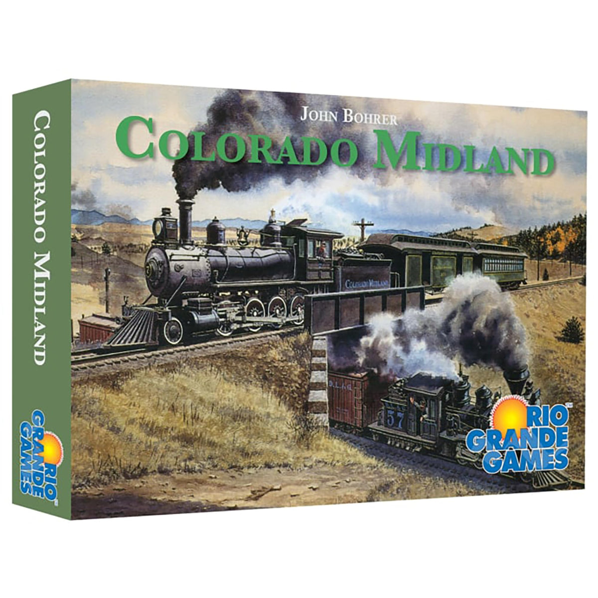 Rio Grande Games: Colorado Midland - Strategy Train Board Game, Build Rocky Mountain Railways, Build Your Fortune, Ages 12+, 3-5 Players, 45 Min 2