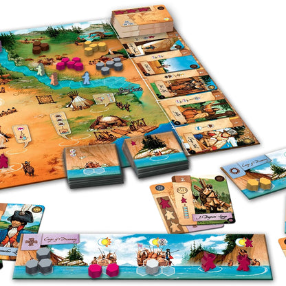 Ludonaute Lewis & Clark The Expedition Second Edition - Ludonaute Games, Strategy Board Game, Ages 14+, 1-5 Players, 120 Min 6
