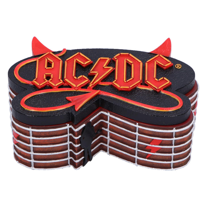 ACDC Logo Guitar Inspired Box 15cm
