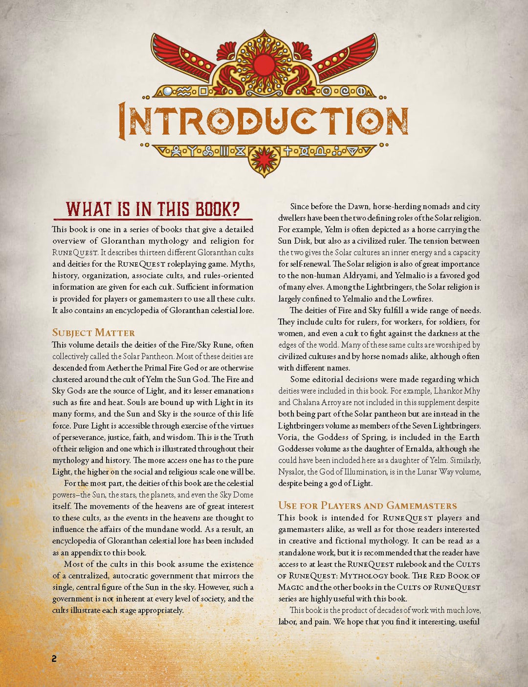 Cults of RuneQuest: The Gods of Fire and Sky 4