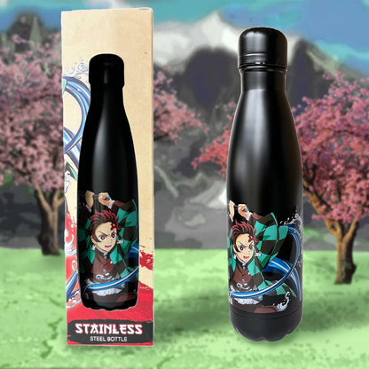 Demon Slayer Tanjiro Stainless Steel Water Bottle 500ml 3