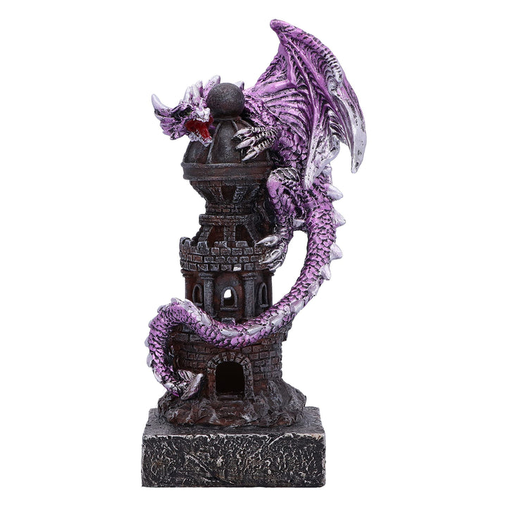 Guardian of the Tower Purple Dragon Figurine 17.7cm