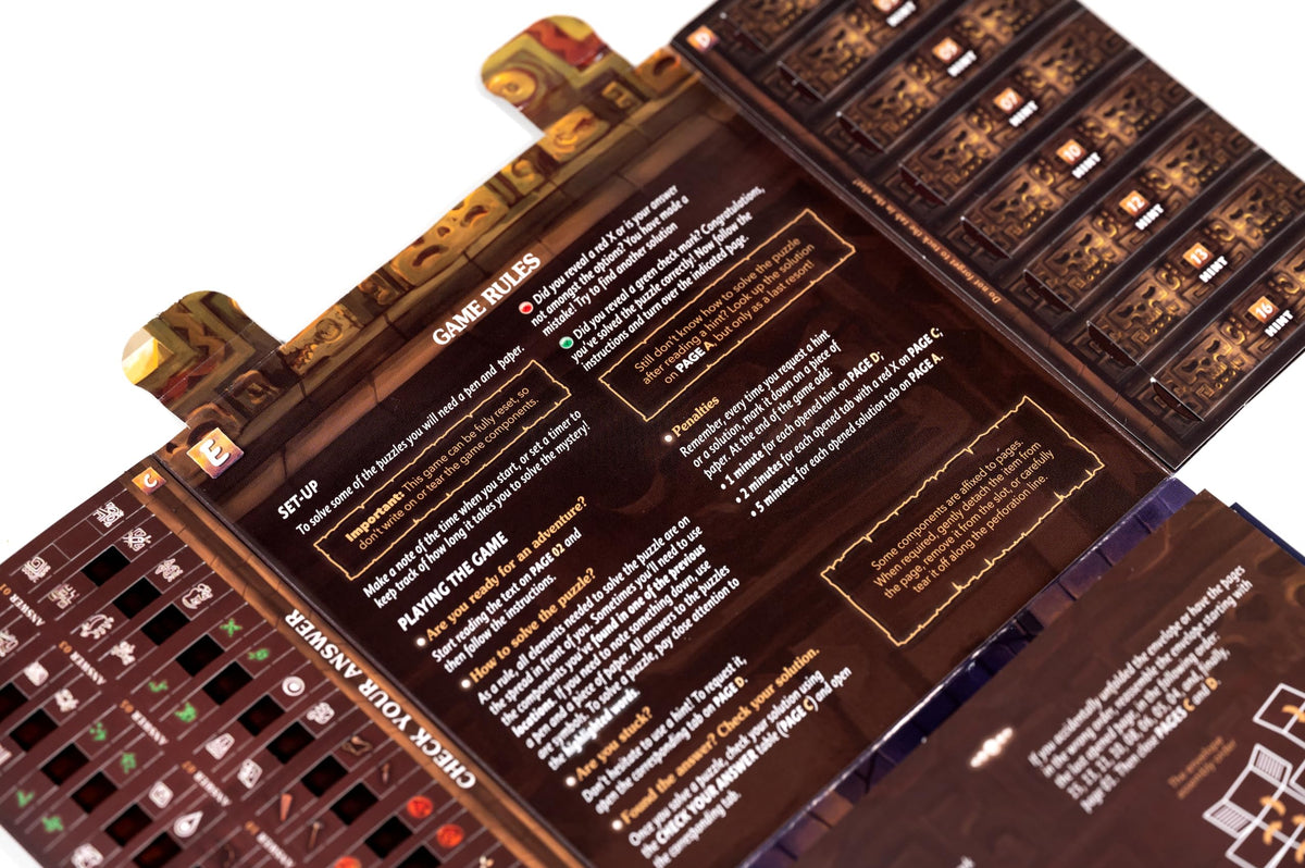 Unfold Victim of the Pyramid Board Game by Alley Cat 4