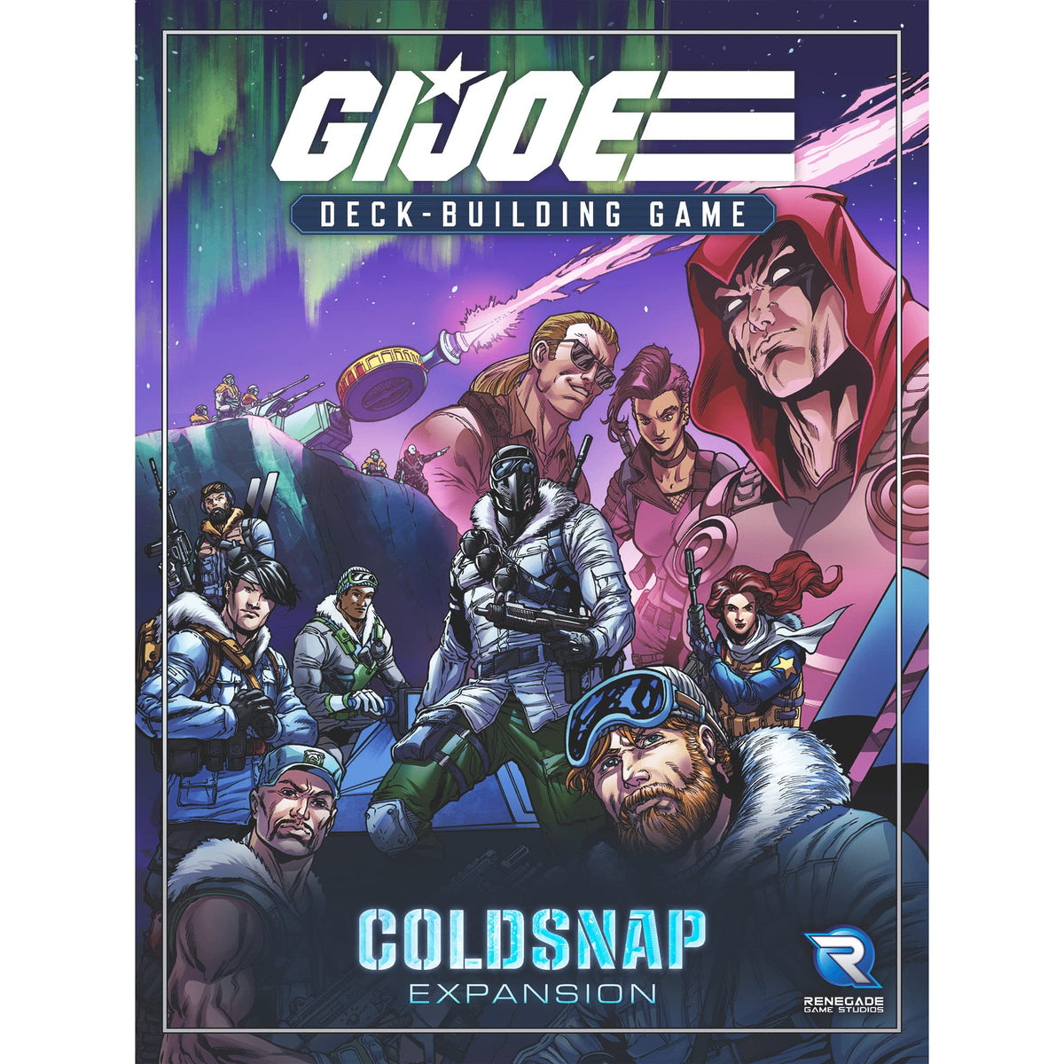 Renegade Game Studios G.I. Joe Deck-Building Game: Coldsnap Expansion - It's Cold-Blooded Chaos, Includes 2 New Story Missions, Renegade Game Studios, Ages 14+, 1-4 Players, 30-70 Min Playing Time 7