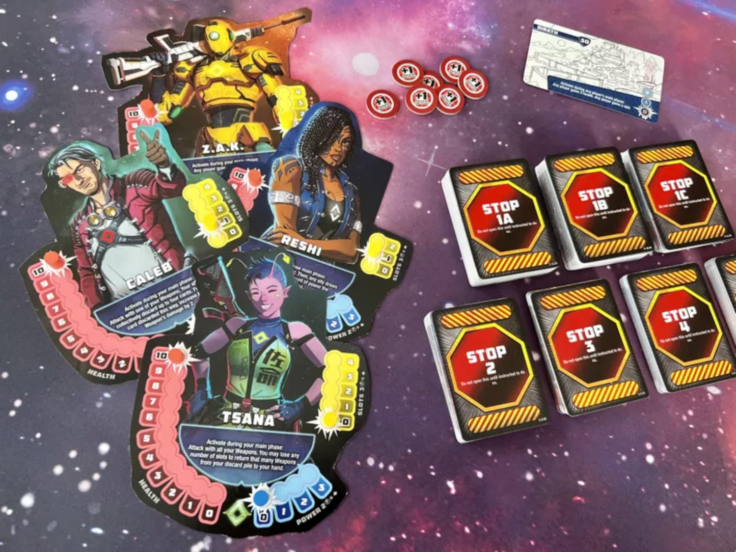 Astro Knights Eternity - Sci-Fi Cooperative Deck-Building Game by Indie Boards & Cards 4