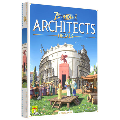 7 Wonders Architects Medals Board Game Expansion New Wonders Strategies 2