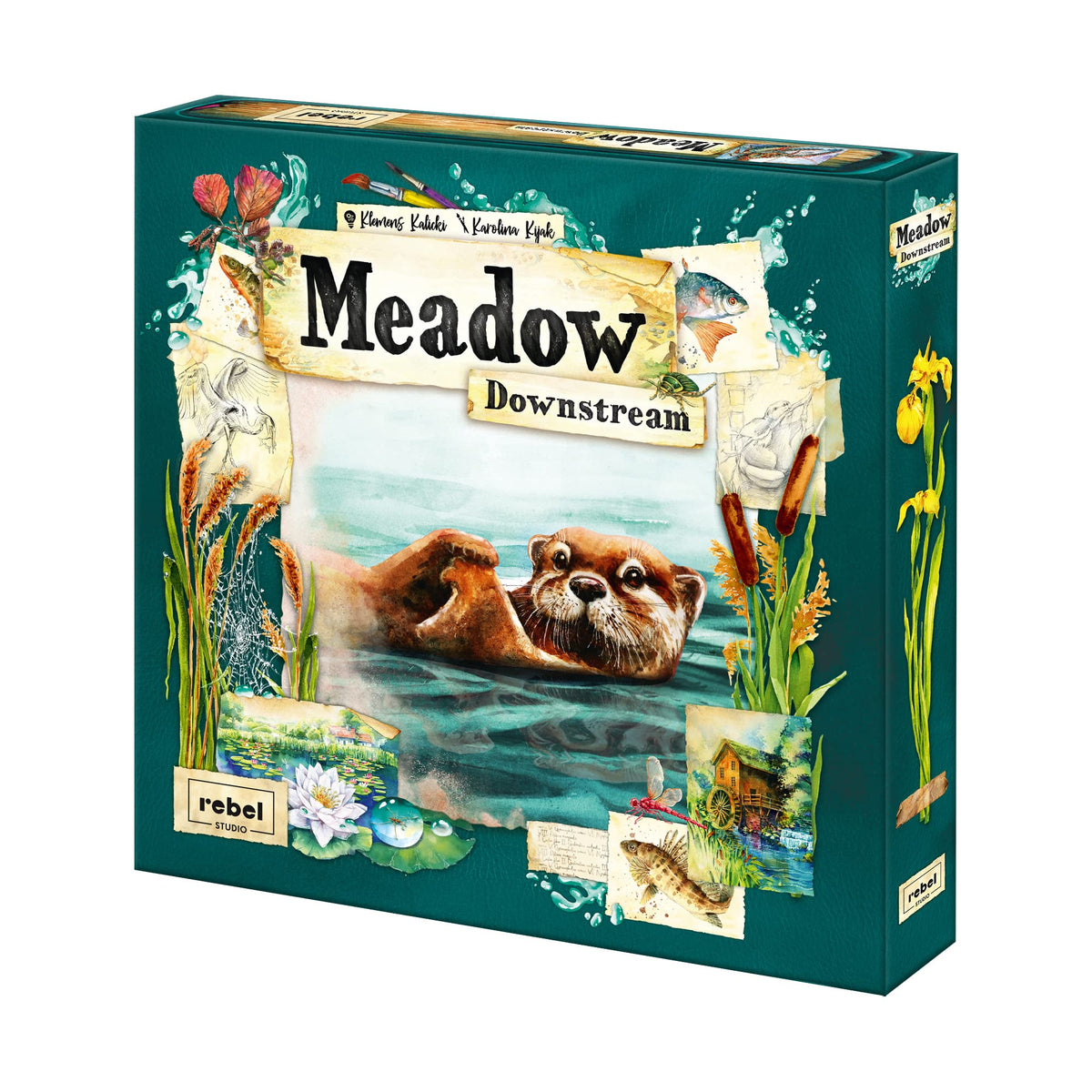 Meadow Downstream Board Game by Rebel 1
