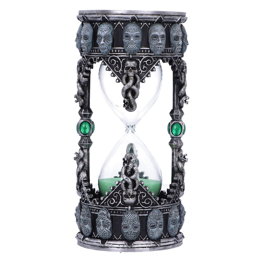 Harry Potter Death Eater Sand Timer in Metallic Silver 18cm