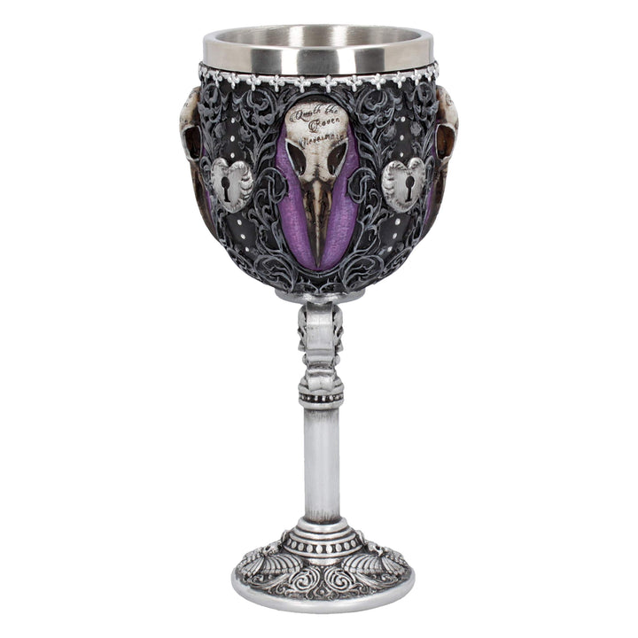 Edgar Allen Poe Nevermore Raven Goblet Edgars 18cm