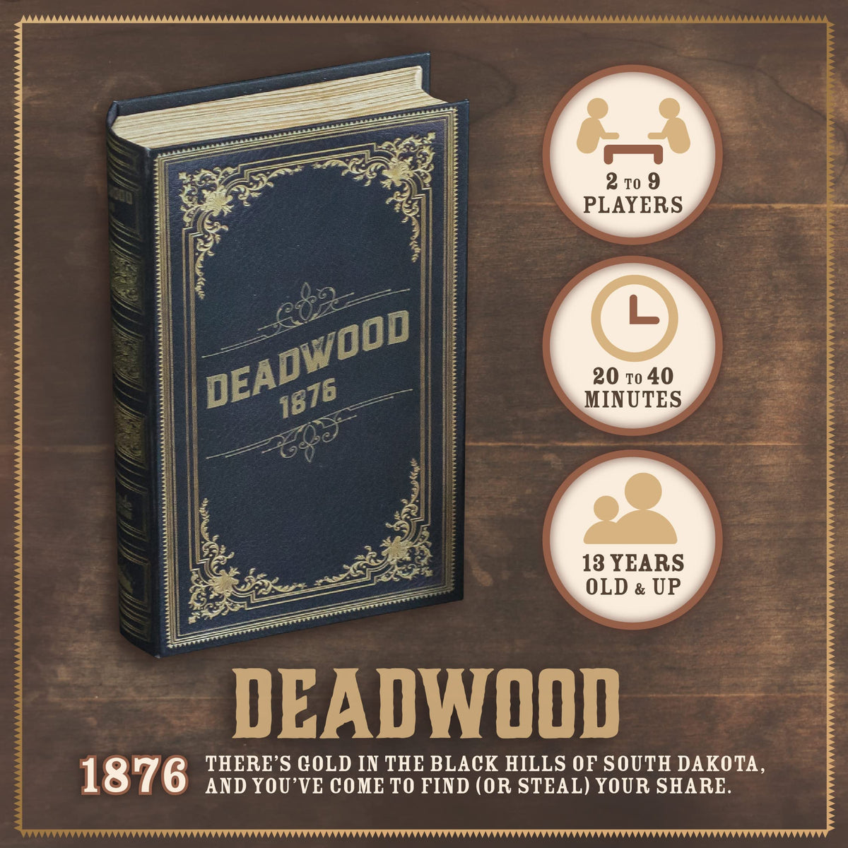 Deadwood 1876 Board Game by Facade 2