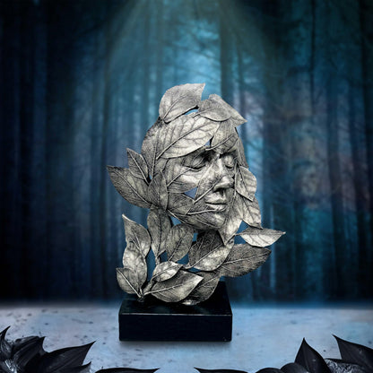 Natural Emotion Peace Silver Statue 32cm 5