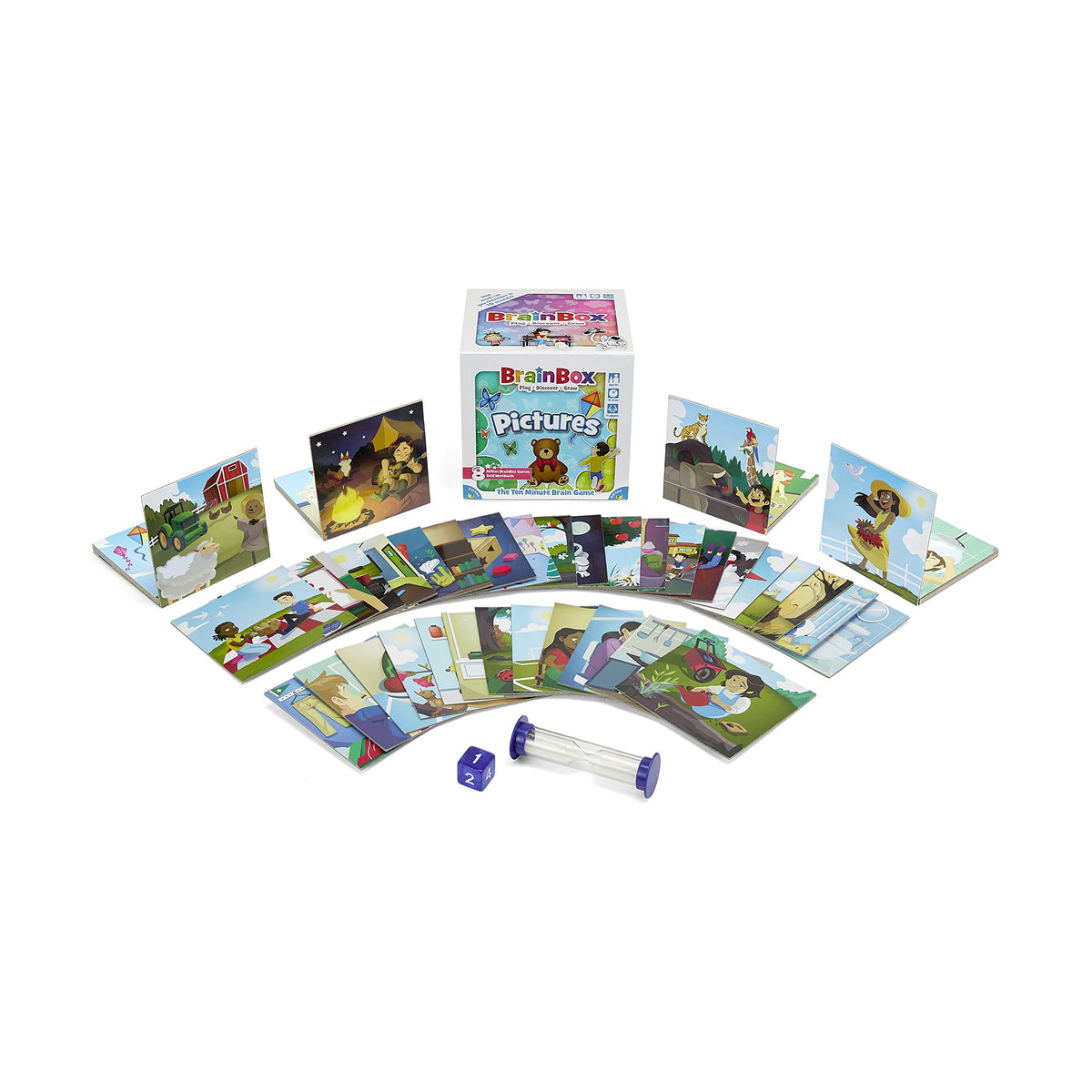 Brainbox Pictures | Fun & Educational Card Game | Ages 4+ | 1+ Players | 10 Minutes Play Time 4