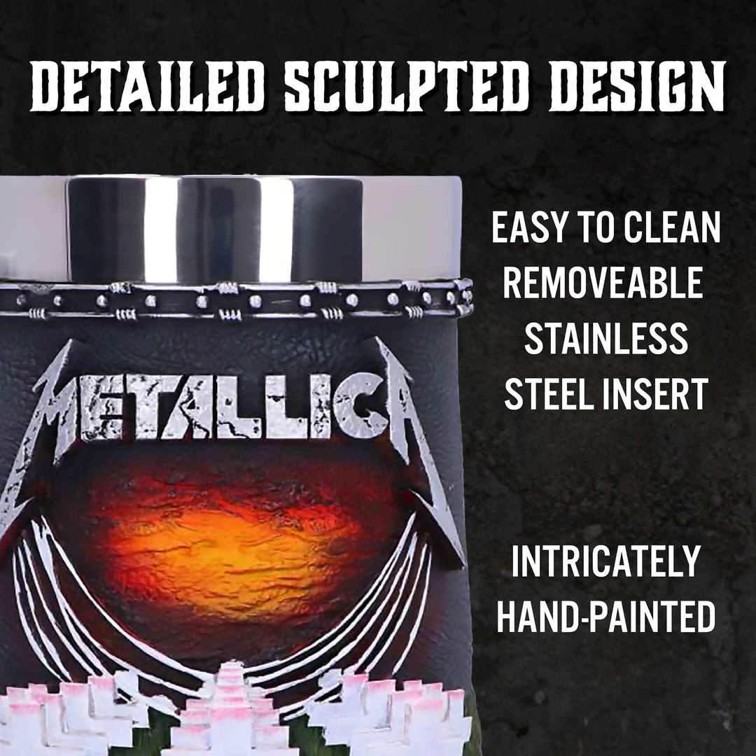 Metallica Master of Puppets Album Tankard Officially Licensed