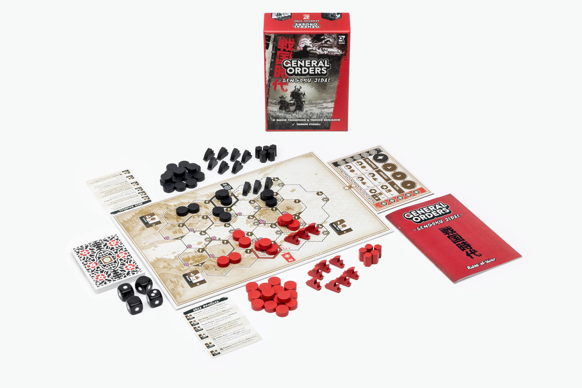 General Orders Sengoku Jidai Board Game by Osprey 3