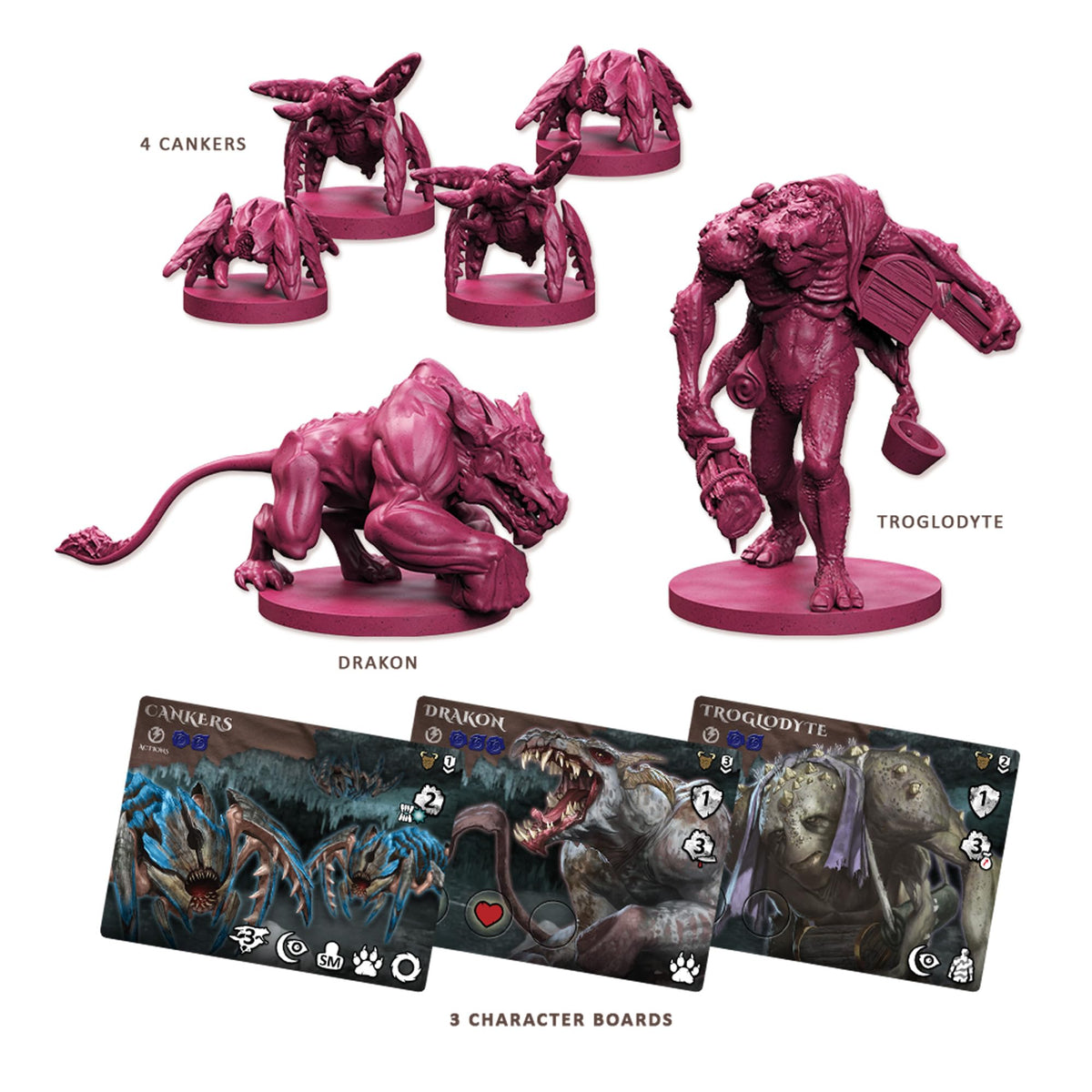 Maladum Dungeons of Enveron Starter Set - Fantasy Dungeon Crawler Game Immersive Terrain Solo, Co-op and Adversarial Play 5
