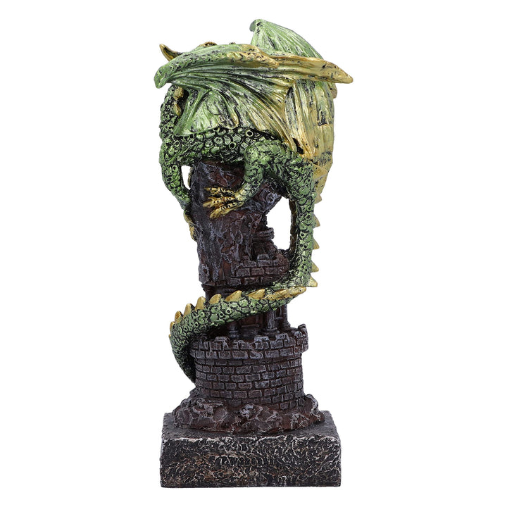 Guardian of the Tower Green Dragon Figurine 17.7cm