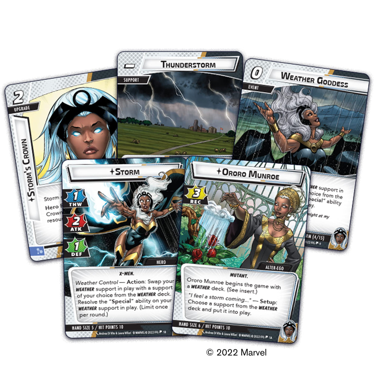 Marvel Champions The Card Game Storm HERO PACK - Superhero Strategy Game, Cooperative Game for Kids and Adults, Ages 14+, 1-4 Players, 45-90 Minute Playtime, Made by Fantasy Flight Games 2
