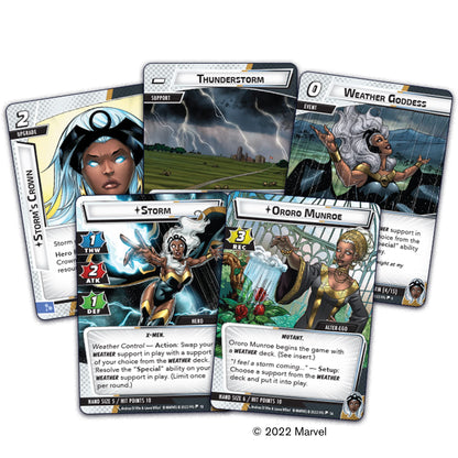 Marvel Champions The Card Game Storm HERO PACK - Superhero Strategy Game, Cooperative Game for Kids and Adults, Ages 14+, 1-4 Players, 45-90 Minute Playtime, Made by Fantasy Flight Games 2