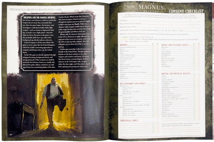 The Magnus Archives Players Guide Roleplaying Game by Monte Cook 2