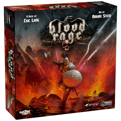 Blood Rage Strategy Viking Fantasy Board Game Tabletop Miniatures Battle Core Box 1