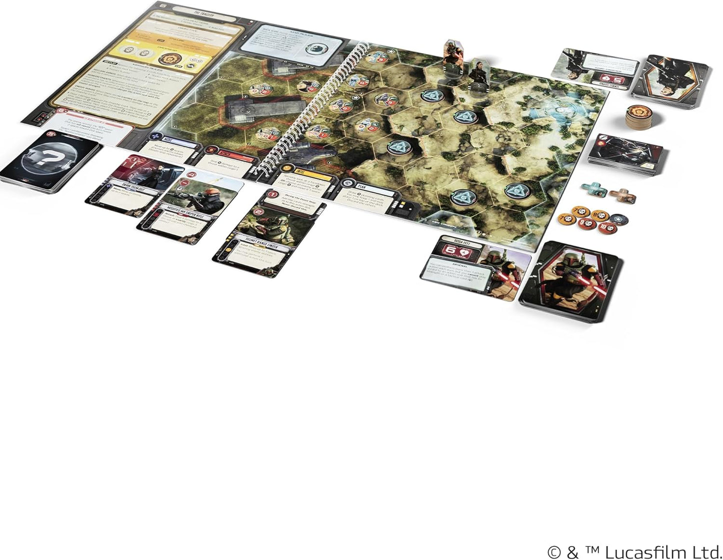 Star Wars The Mandalorian Adventures Clan of Two Board Game Expansion