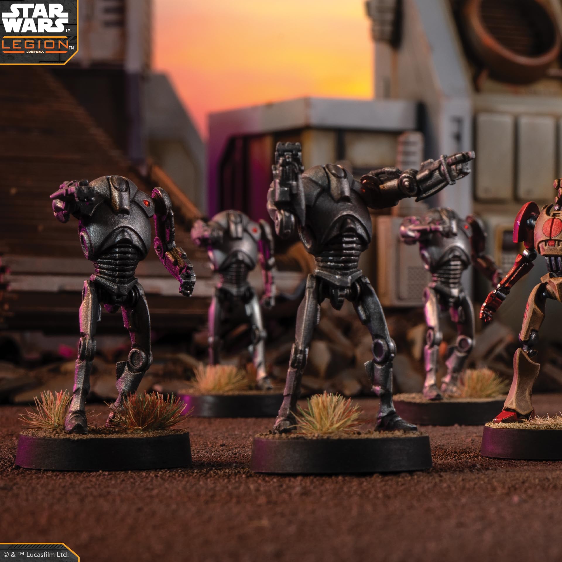 Star Wars Legion Customisable Super Tactical Command Droid Board Game by Atomic Mass 5