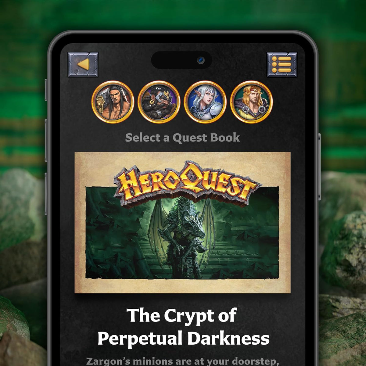 Heroquest Crypt of Perpetual Darkness Board Game Expansion