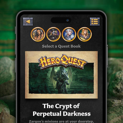 Heroquest Crypt of Perpetual Darkness Board Game Expansion