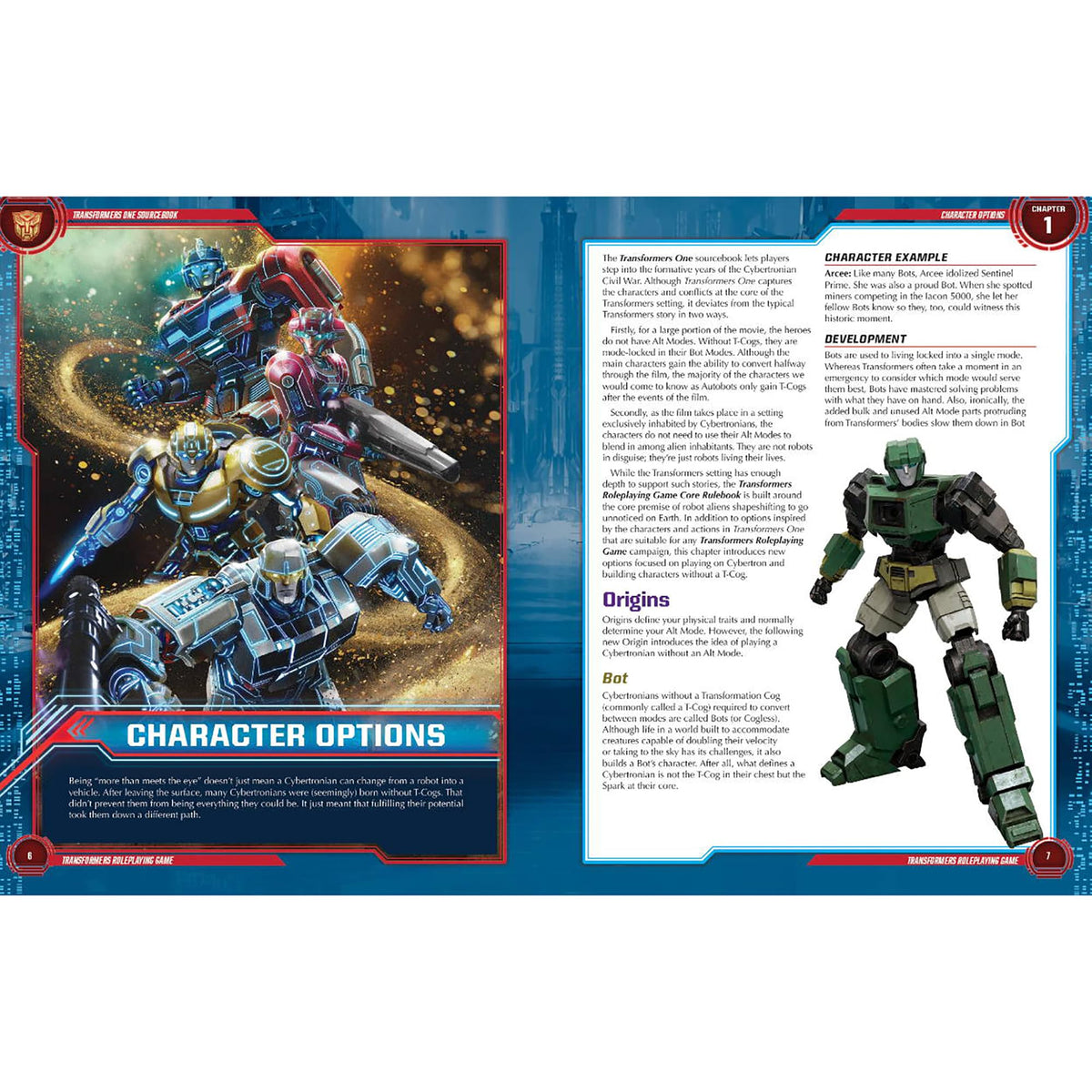 Transformers Roleplaying Game Transformers One Sourcebook by Renegade Studio 3