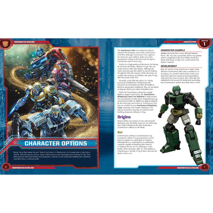 Transformers Roleplaying Game Transformers One Sourcebook by Renegade Studio 3
