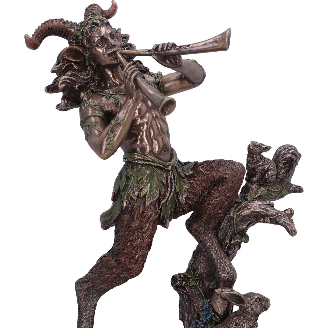 Satyr Nature Spirit Bronze Figurine 21.5cm